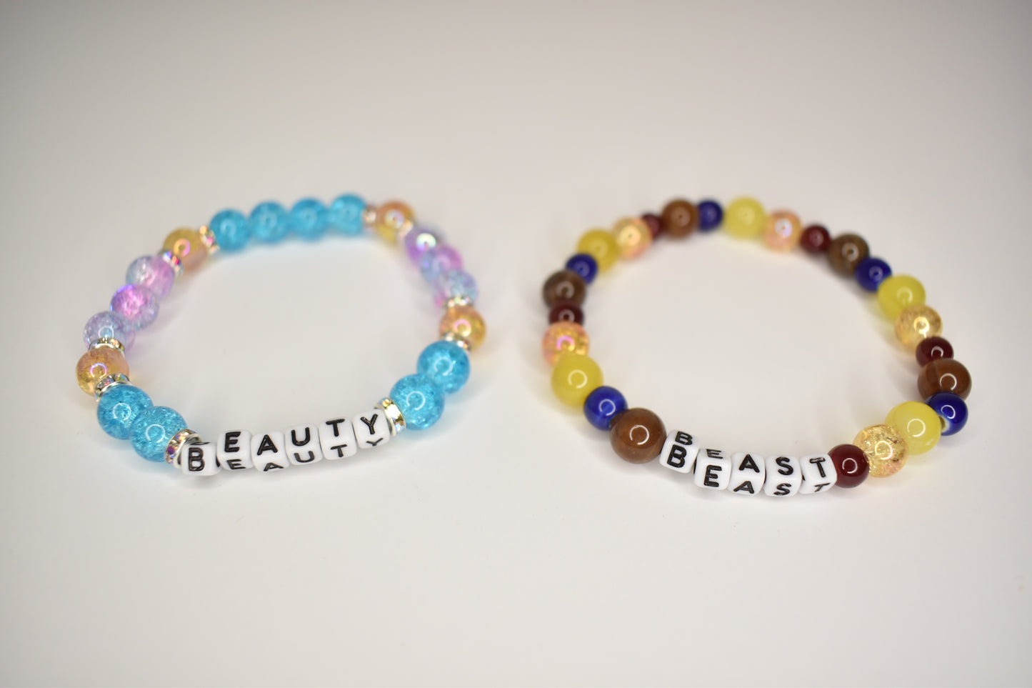 Beauty and The Beast Bracelet Set