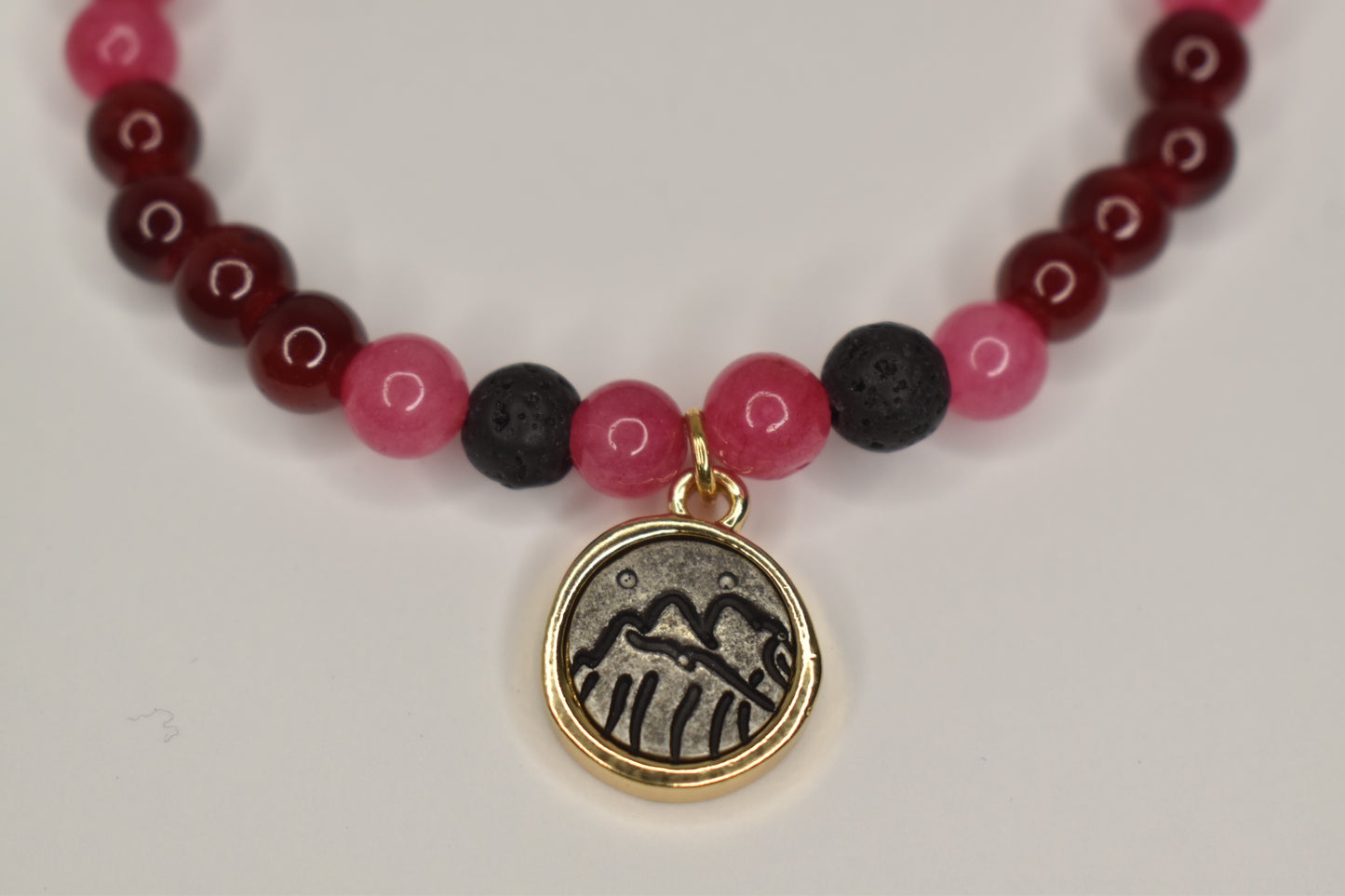 Pink Mountain Diffuser Bracelet