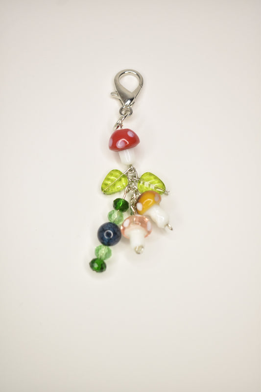 Mushroom Keychain